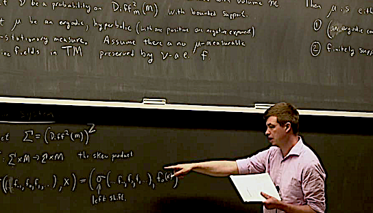 NU Math Faculty Member Aaron Brown